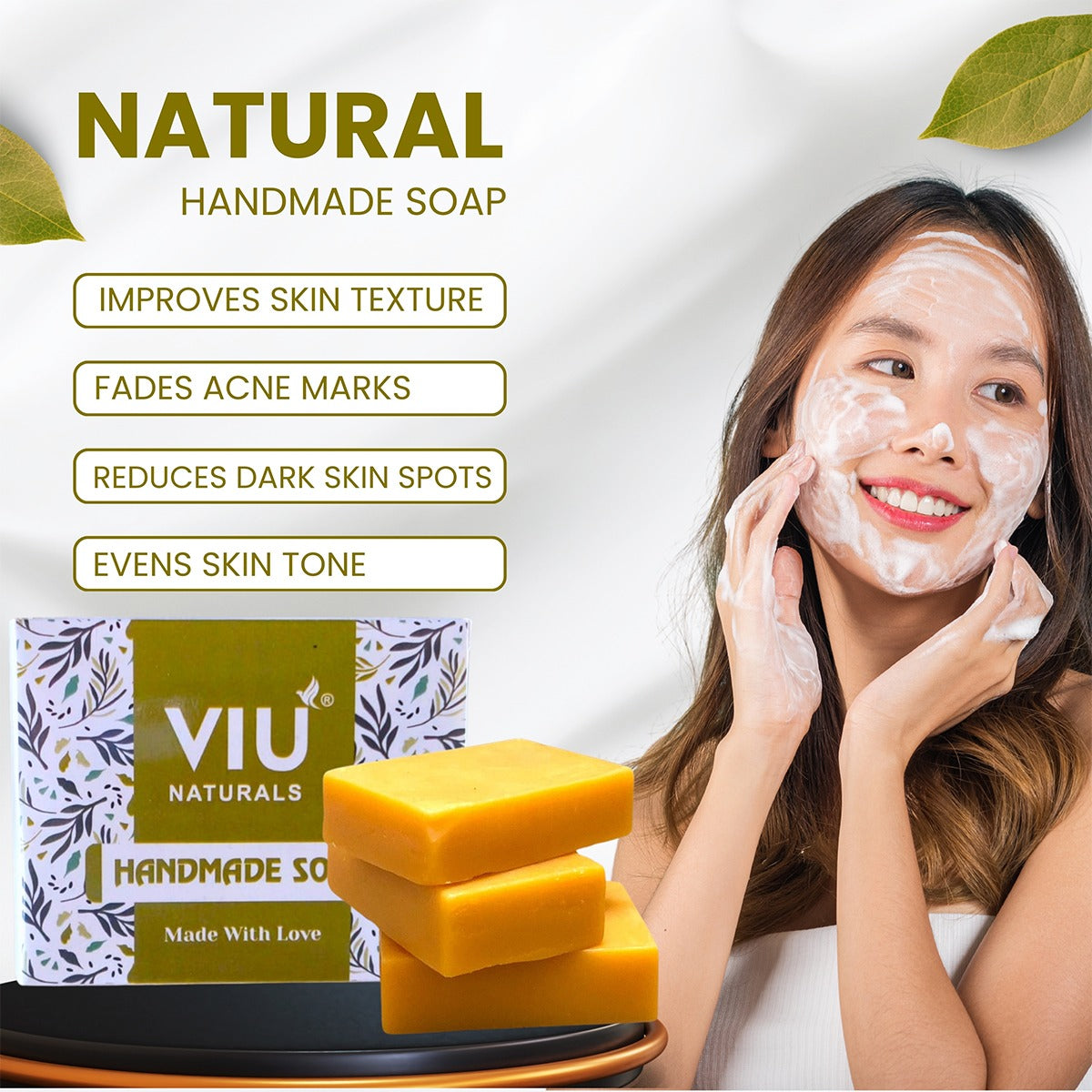 VIU DETAN SOAP WITH KOJIC ACID AND GLUTATHIONE
